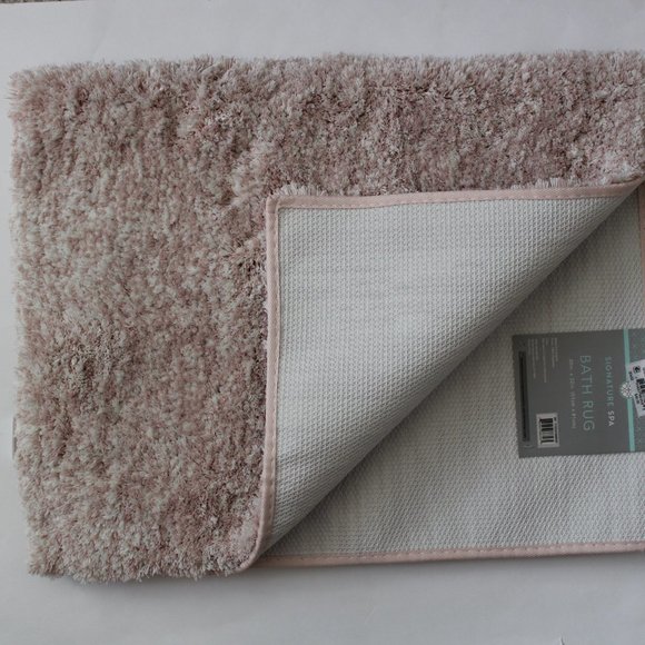 Idea Nuova Grove 20" x 32" Bath Rug Bedding - Color: Blush - Picture 3 of 3